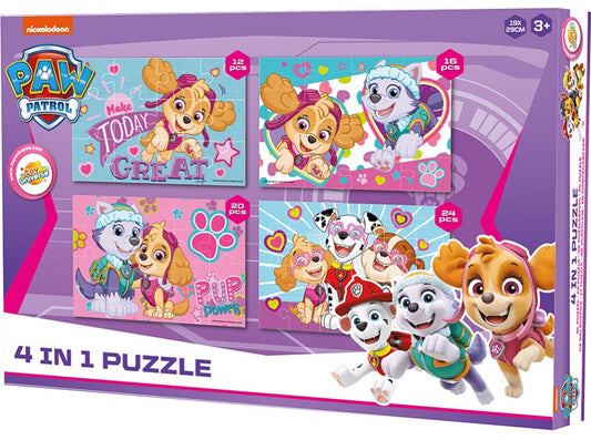 Пес патрул 4-in-1 puzzle