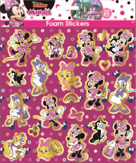 Дисни Мини  puffy foam sticker with златен декорация