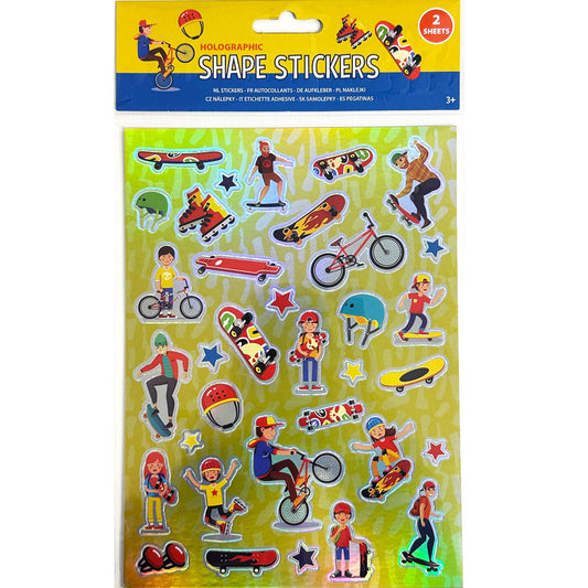 Спорт hologram sticker комплект 2 Чаршафи