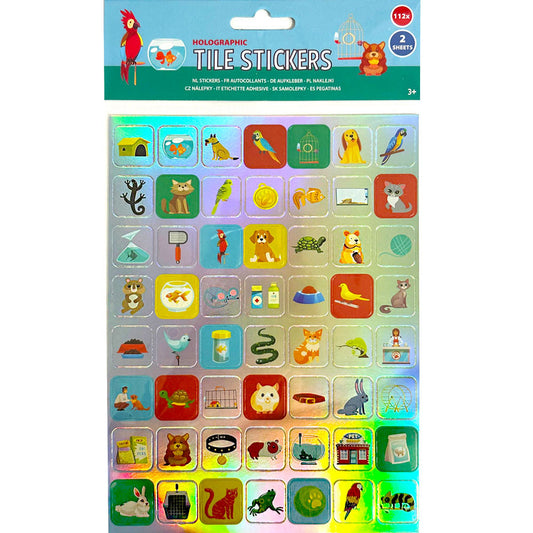 Животни hologram sticker комплект 2 Чаршафи
