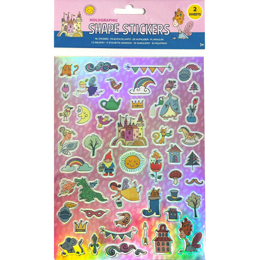 Принцеса Принцеса holographic sticker комплект 2 Чаршафи