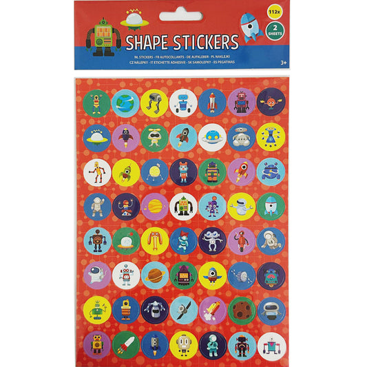 Робот shape sticker комплект 2 Чаршафи