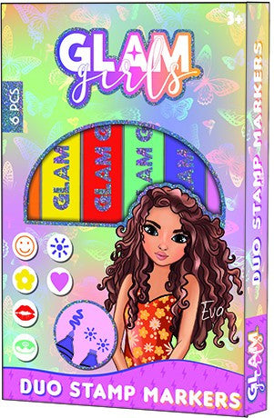Girl Power Glam Girls Eva Marker and Stamp комплект 6 части