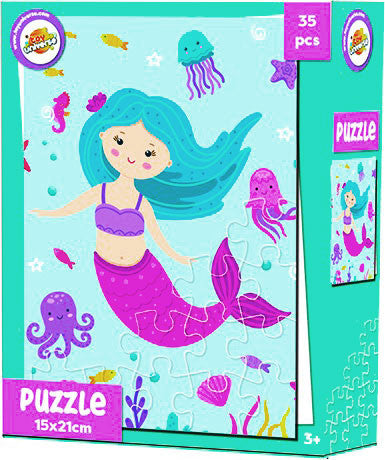 Mermaid Мини Пъзел 35-piece