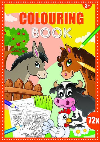 Ферма  coloring book 72 pages