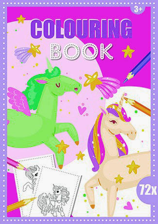 Еднорог coloring book 72 pages