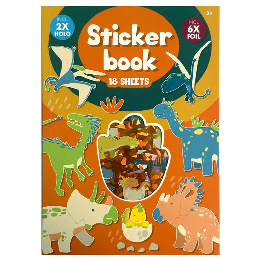Динозавър World A5 Sticker Book
