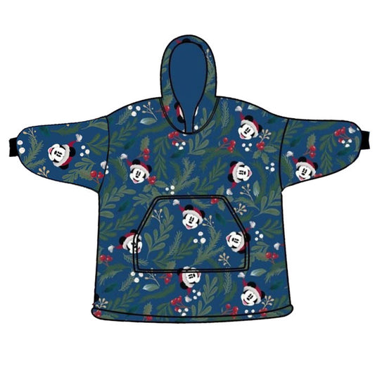 Дисни Мики  Коледа adult wearable plush fleece blanket, poncho