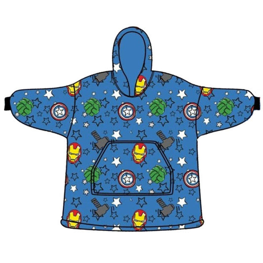Отмъстителите adult slip-on plush fleece blanket, poncho