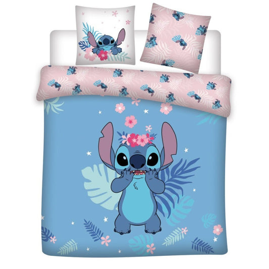Дисни Лило и Стич Цветеs double, double duvet cover 240x220см, 65x65 см