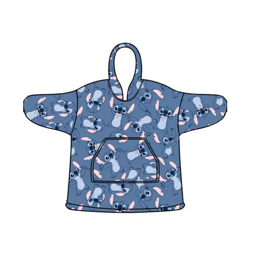 damski pulover poncho lilo i stitch
