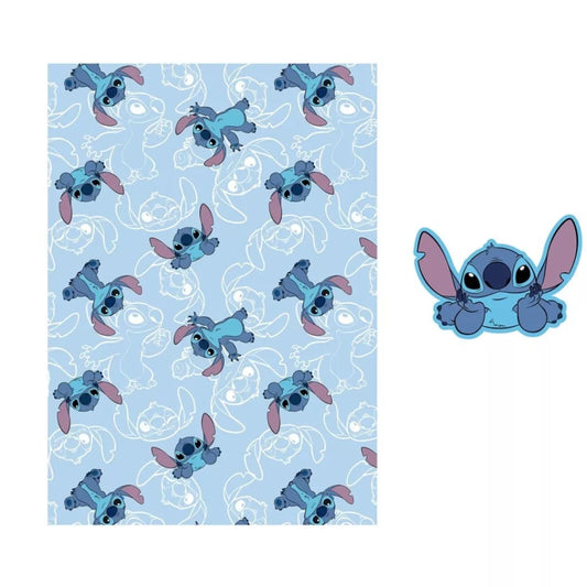 komplekt plareno odeqlo s vazglavnica lilo i stitch
