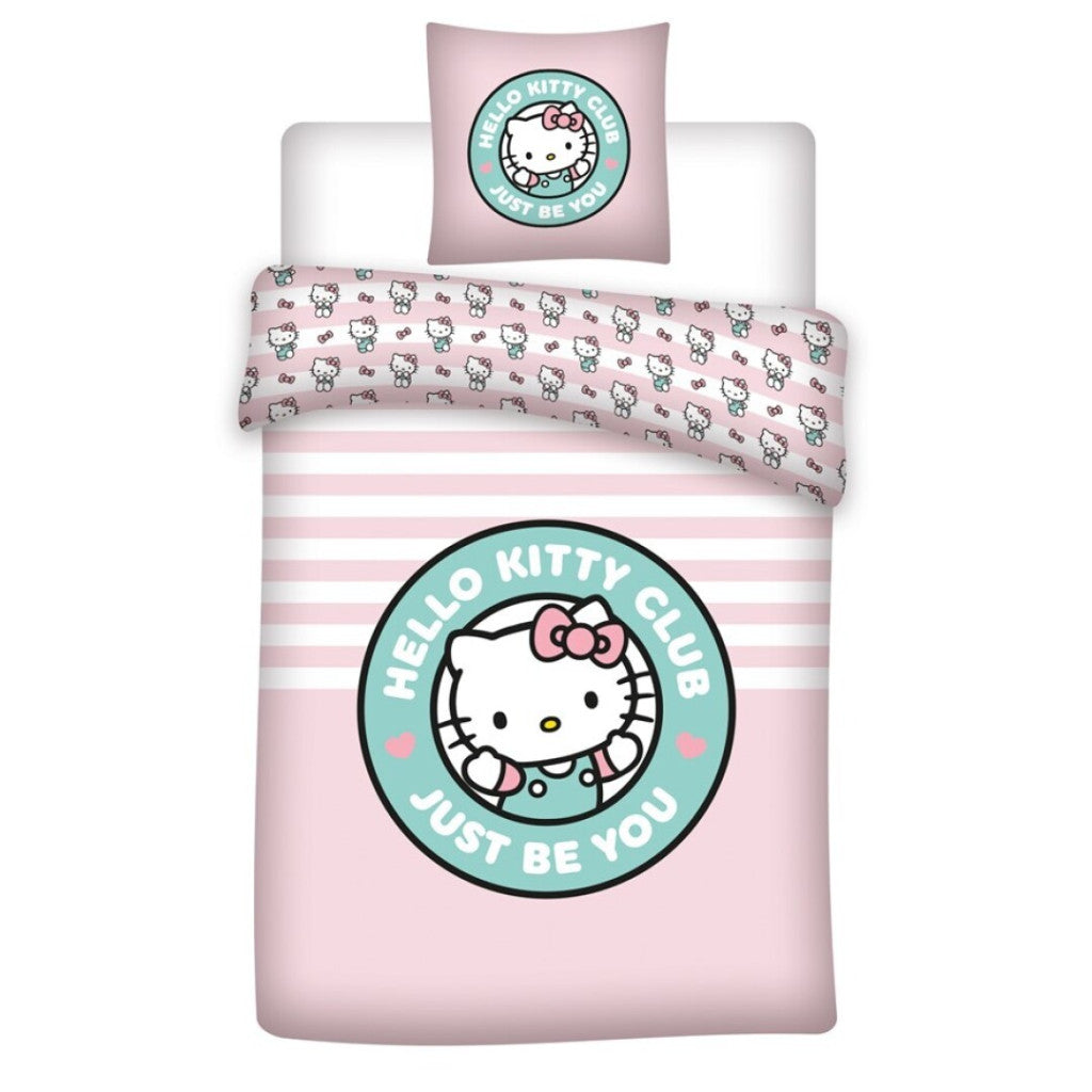Здравей Кити Club bedding комплект 140?Ч200см, 65x65 см