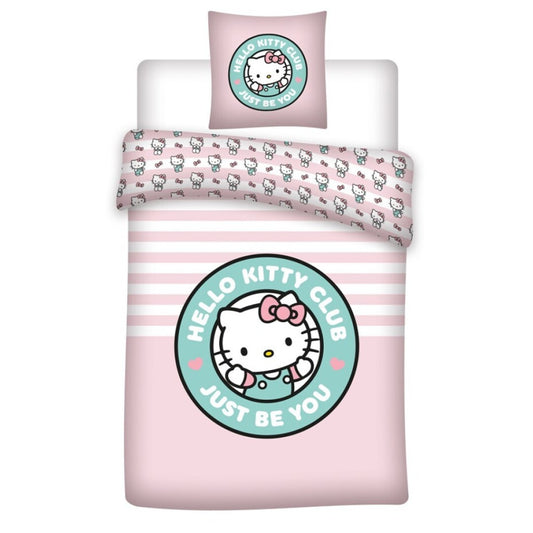 Здравей Кити Club bedding комплект 140?Ч200см, 65x65 см