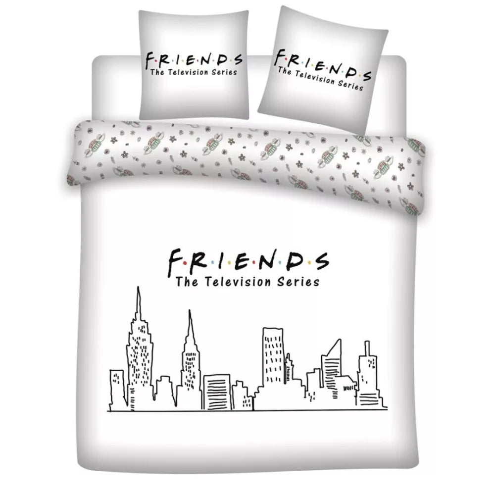 Двоен Спален Комплект "Friends - Приятели" - 3части