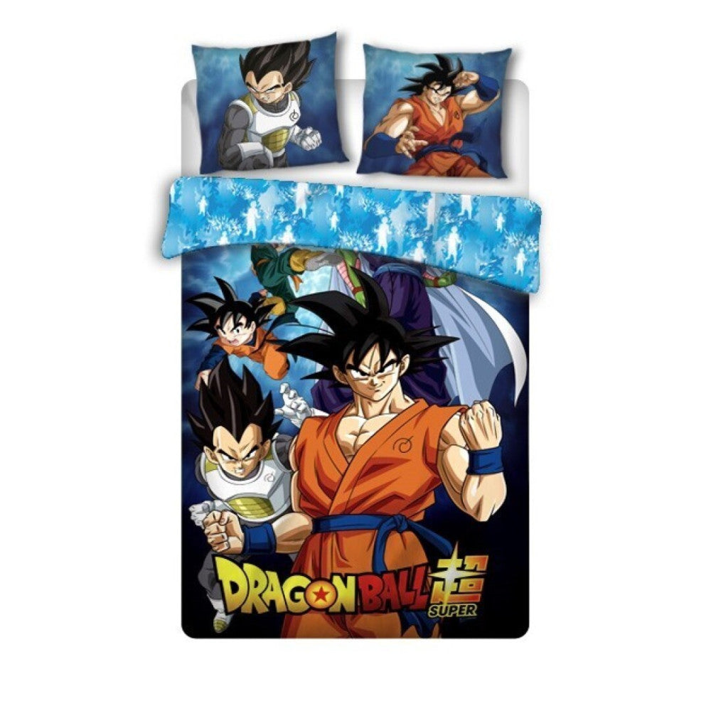 Драконовата топка Saiyan bedding комплект 140?Ч200см, 65?Ч65 см