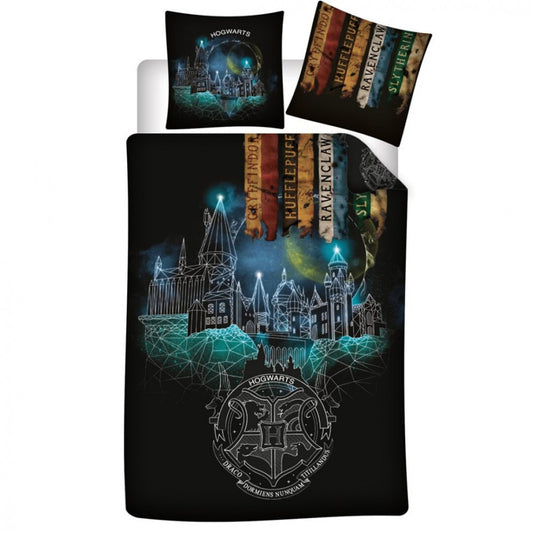 Хари Потър  Enchanted Night duvet cover 140?Ч200см, 63?Ч63 см microfibre