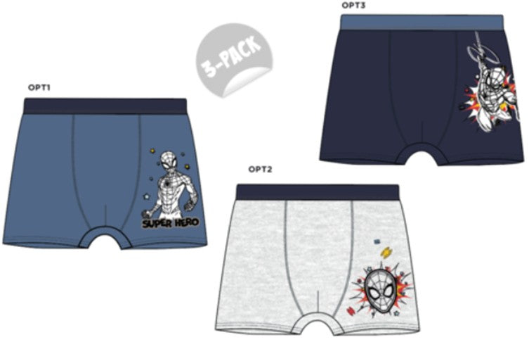 Спайдърмен  Деца' Boxer Shorts 3 части/pack 110-140 см