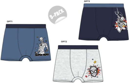 Спайдърмен  Деца' Boxer Shorts 3 части/pack 110-140 см