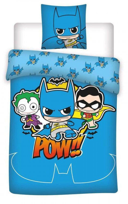 Батман POW! детски  bedding комплект 100?Ч140см, 40?Ч45 см