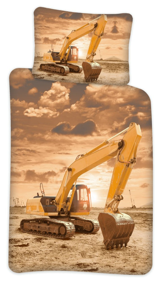 Construction детски Bedding комплект 100?Ч140 см, 40?Ч45см