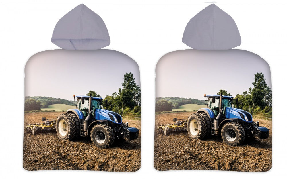 detsko plajno poncho traktor