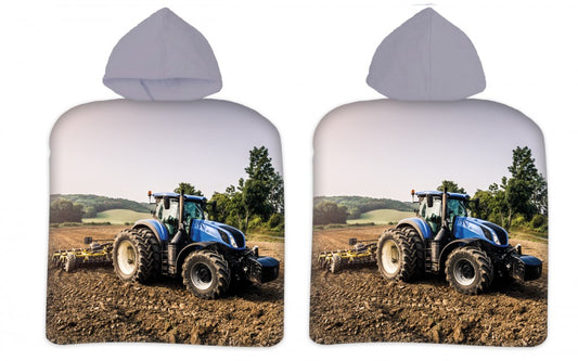 detsko plajno poncho traktor