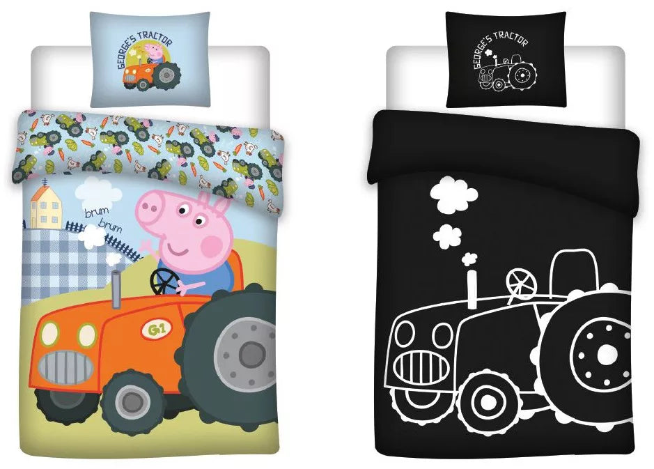 svetesht v tamnoto spalen komplekt george pepa pig prasenceto pepa