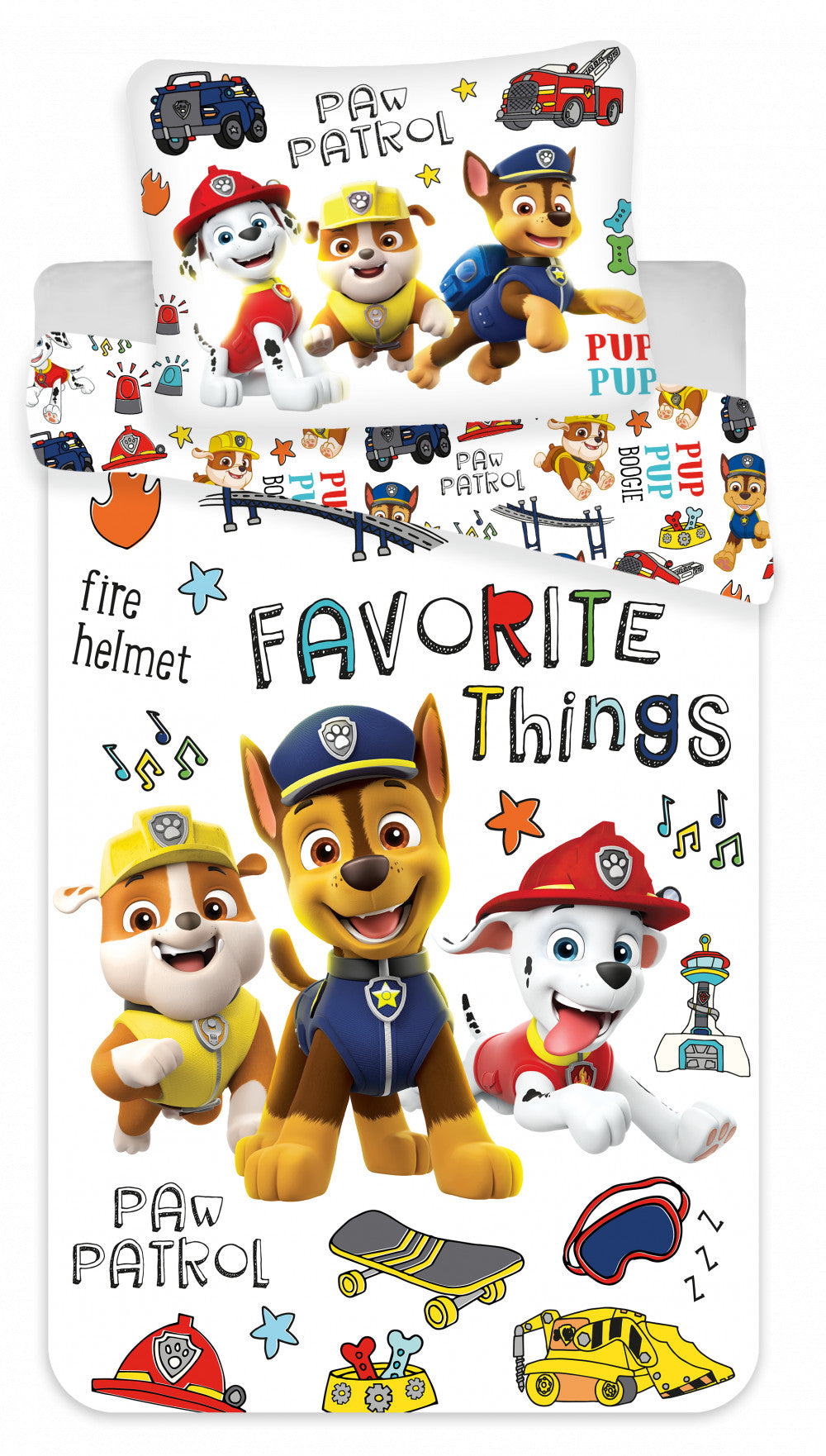 Пес патрул Favourite Things Bedding комплект 140?Ч200см, 70?Ч90 см