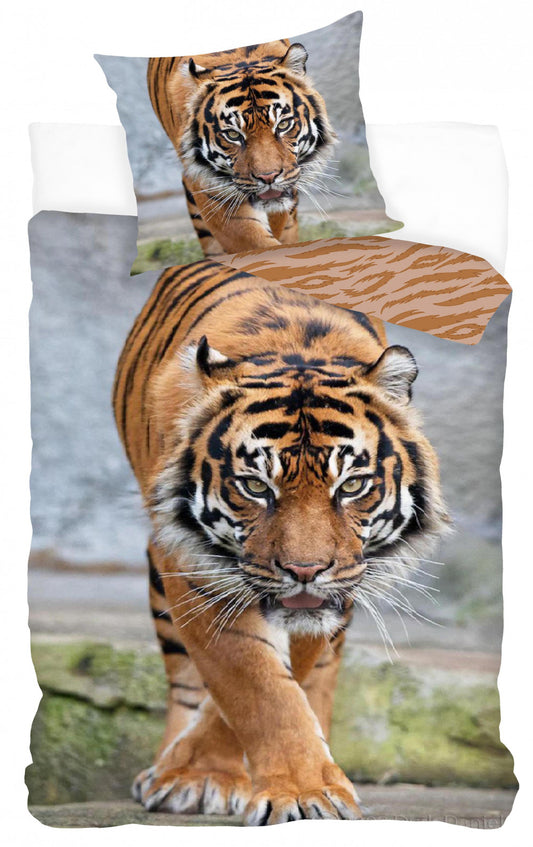 Тигер bedding cover 140?Ч200см, 70?Ч90 см