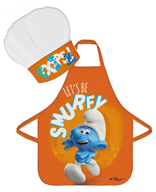 Смърфове Oops  детски apron комплект от две части