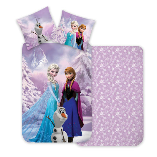 Дисни Замръзналото Кралство Snowy bedding cover 140?Ч200см, 70?Ч90 см