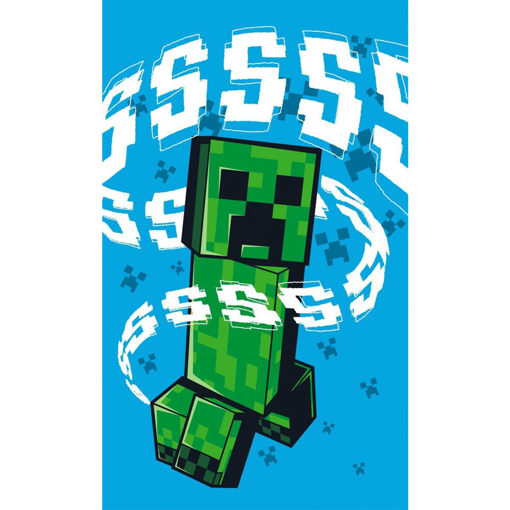 Майнкрафт Hissing Creeper hand хавлия face хавлия, хавлия 30x50см