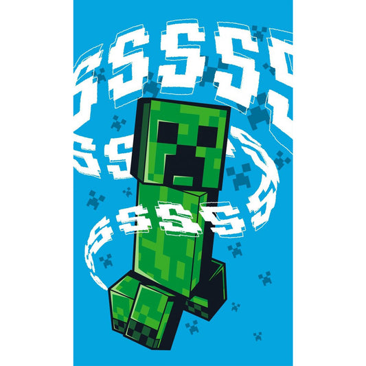 Майнкрафт Hissing Creeper hand хавлия face хавлия, хавлия 30x50см