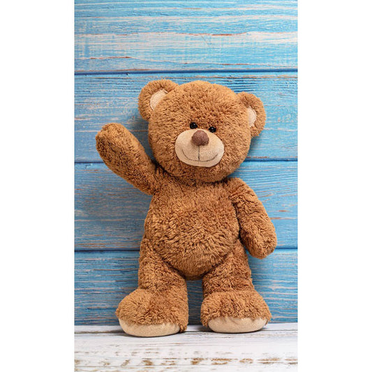 Teddy Bear Син hand хавлия face хавлия, хавлия 30x50см