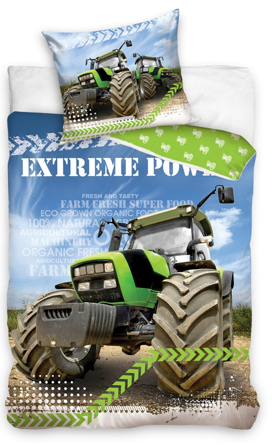 Трактор Extreme Power Bedding комплект 140?Ч200см, 70?Ч90 см