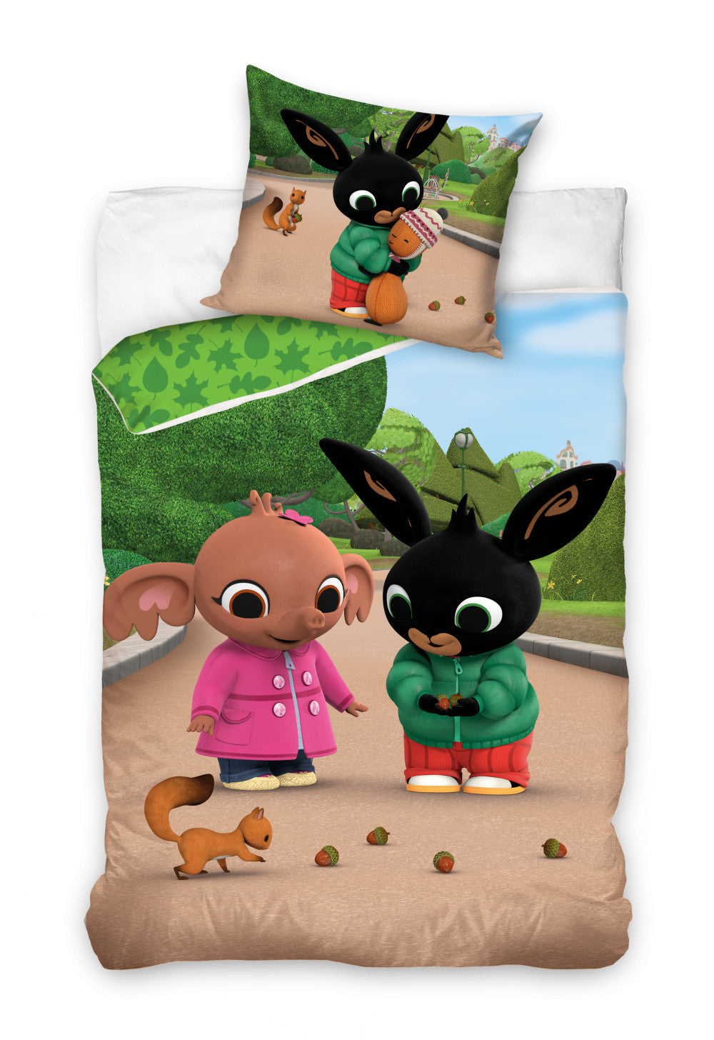 Bing Squirrel bedding комплект 140?Ч200см, 70x80 см