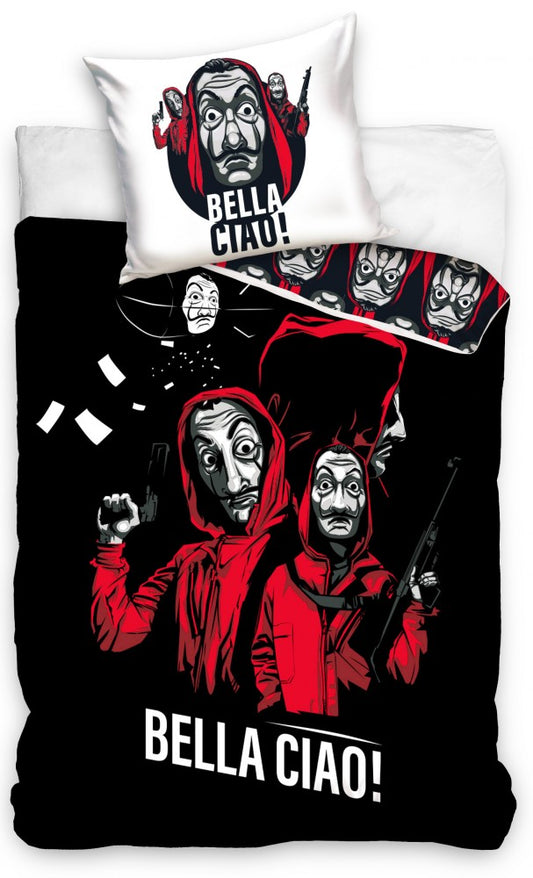 Money Heist bedding комплект 140?Ч200см, 70?Ч90 см