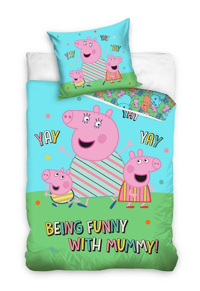 Пепа Пиг Funny bedding комплект 140?Ч200см, 70x90 см