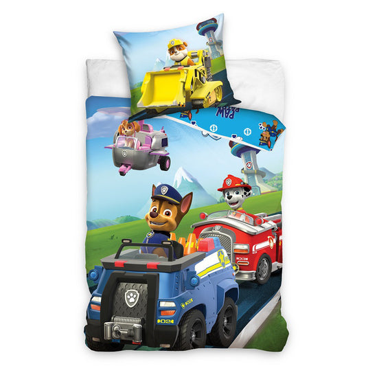 Пес патрул TranСпортation  bedding комплект 140?Ч200см, 70x90 см
