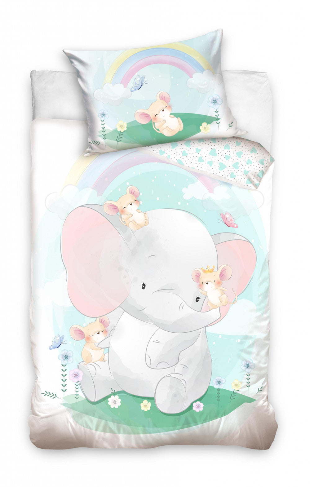 Слон детски  bedding cover 100?Ч135см, 40?Ч60 см
