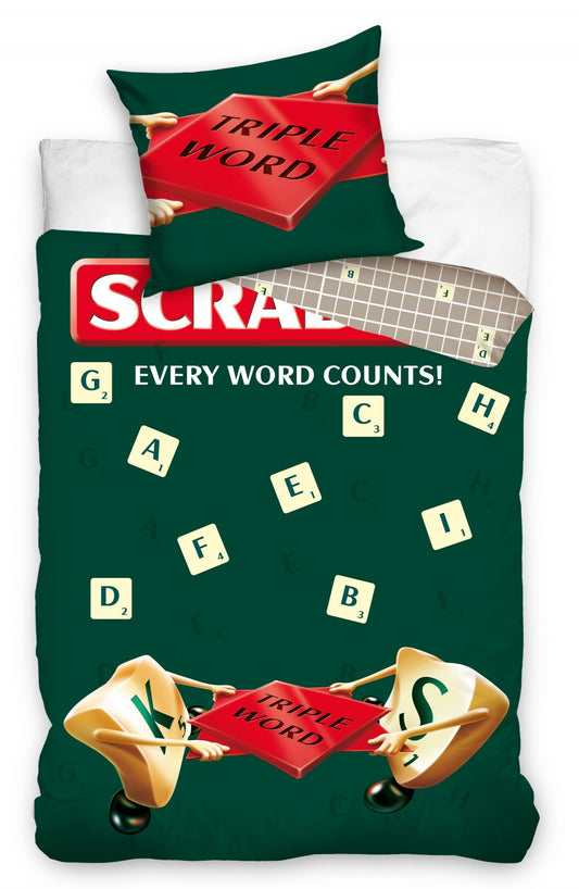 SРакble Triple Word bedding cover 140?Ч200см, 70?Ч90 см