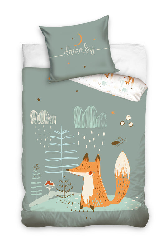 Лисица Forest bedding комплект 140?Ч200см, 70x90 см