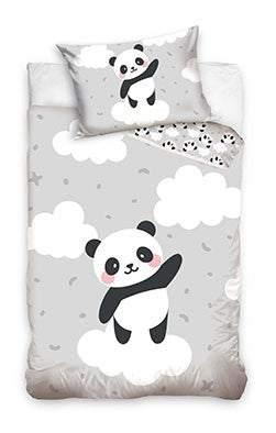 Панда  Cloud детски  bedding комплект 100x135 см, 40x60 см