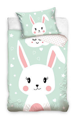 Заек детски  bedding комплект 100x135 см, 40x60 см