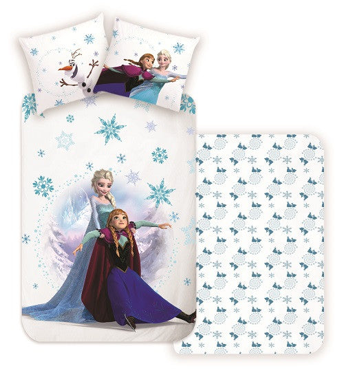 Дисни Замръзналото Кралство Snow Bedding комплект 140?Ч200см, 70x90 см