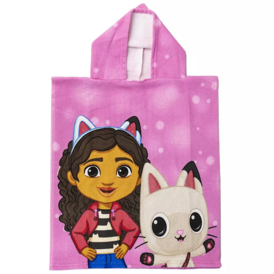 detsko plajno poncho gabbys dollhouse