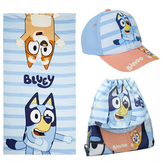 komplekt plajna karpa shapka s kozirka i chanta bluey