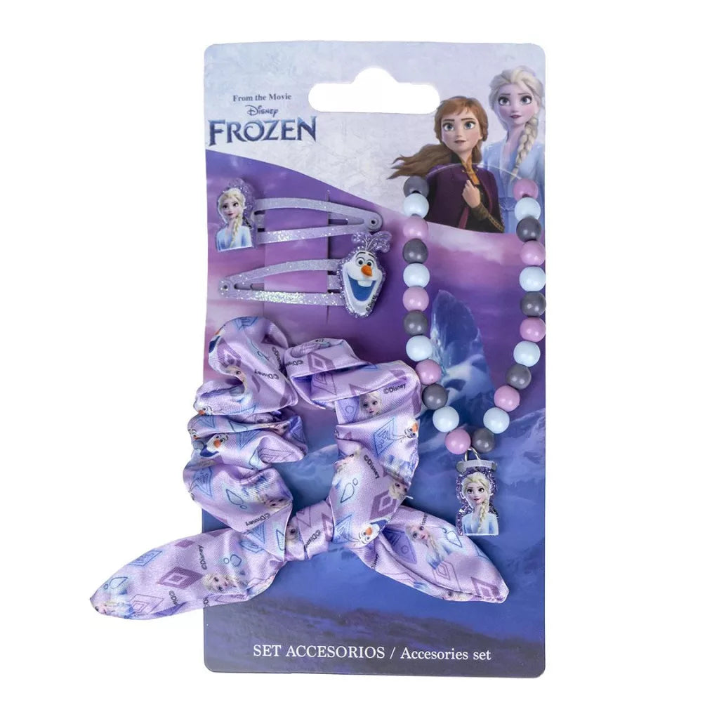 Komplekt aksesoari za kosa i kolie Zamraznaloto Kralstvo Disney Frozen