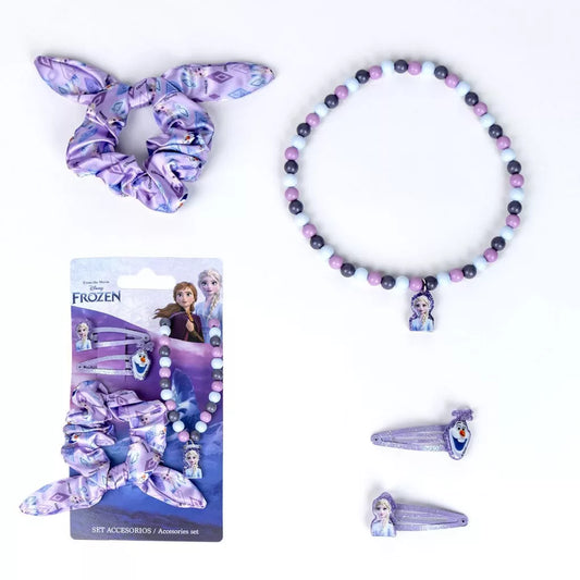 Комплект аксесоари за коса и колие Замръзналото Крластво Disney Frozen